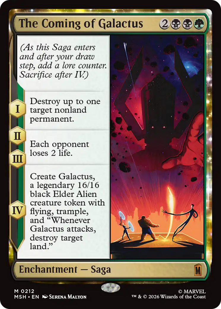 The Coming of Galactus [Marvel Super Heroes] | Gear Gaming Bentonville