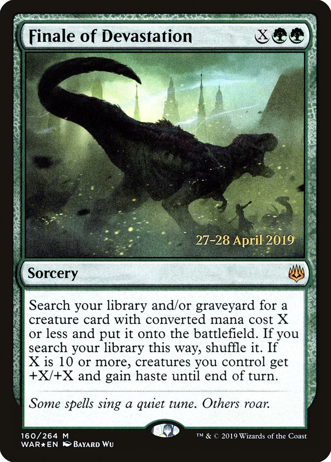 Finale of Devastation [War of the Spark Prerelease Promos] | Gear Gaming Bentonville
