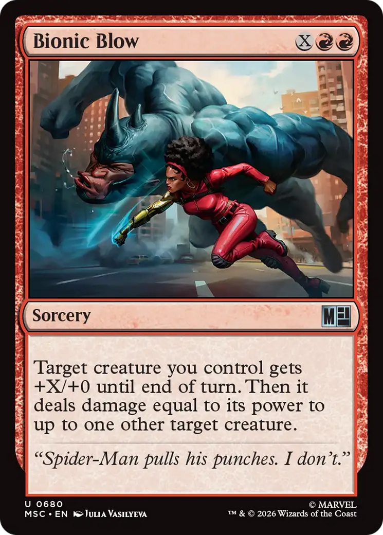 Bionic Blow [Marvel Super Heroes Commander] | Gear Gaming Bentonville