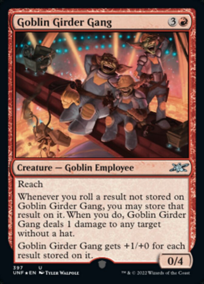 Goblin Girder Gang (Galaxy Foil) [Unfinity] | Gear Gaming Bentonville