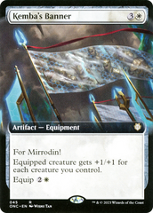 Kemba's Banner (Extended Art) [Phyrexia: All Will Be One Commander] | Gear Gaming Bentonville