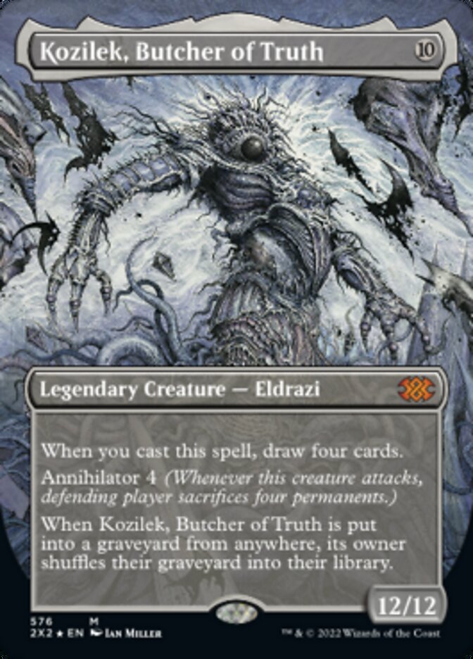 Kozilek, Butcher of Truth (Textured Foil) [Double Masters 2022] | Gear Gaming Bentonville