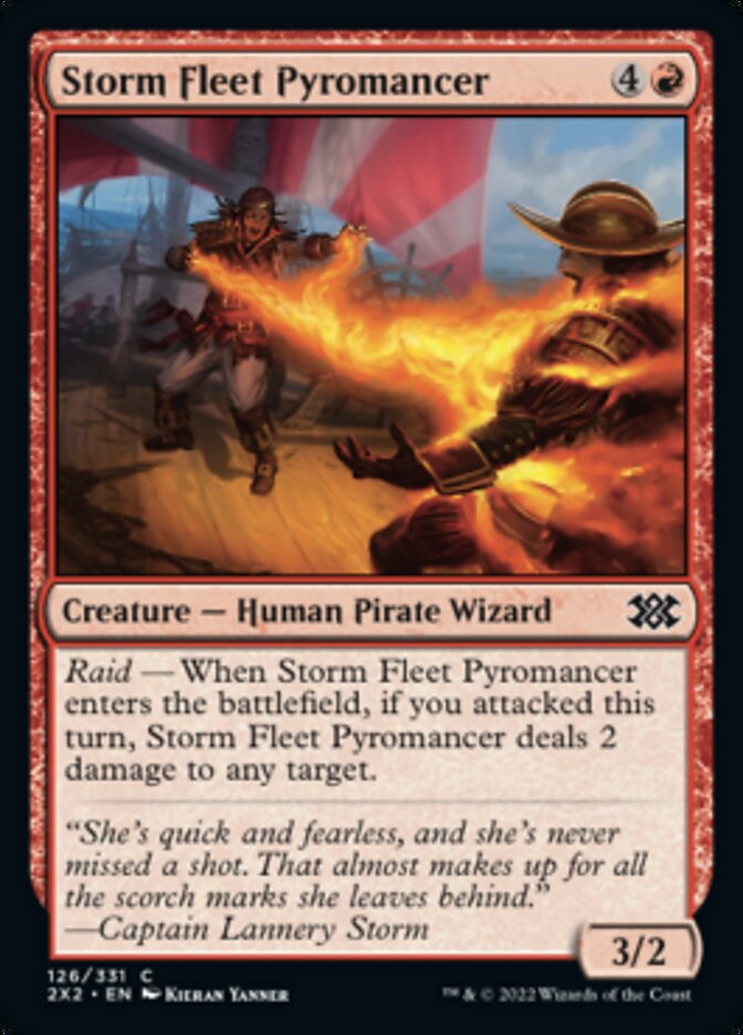 Storm Fleet Pyromancer [Double Masters 2022] | Gear Gaming Bentonville