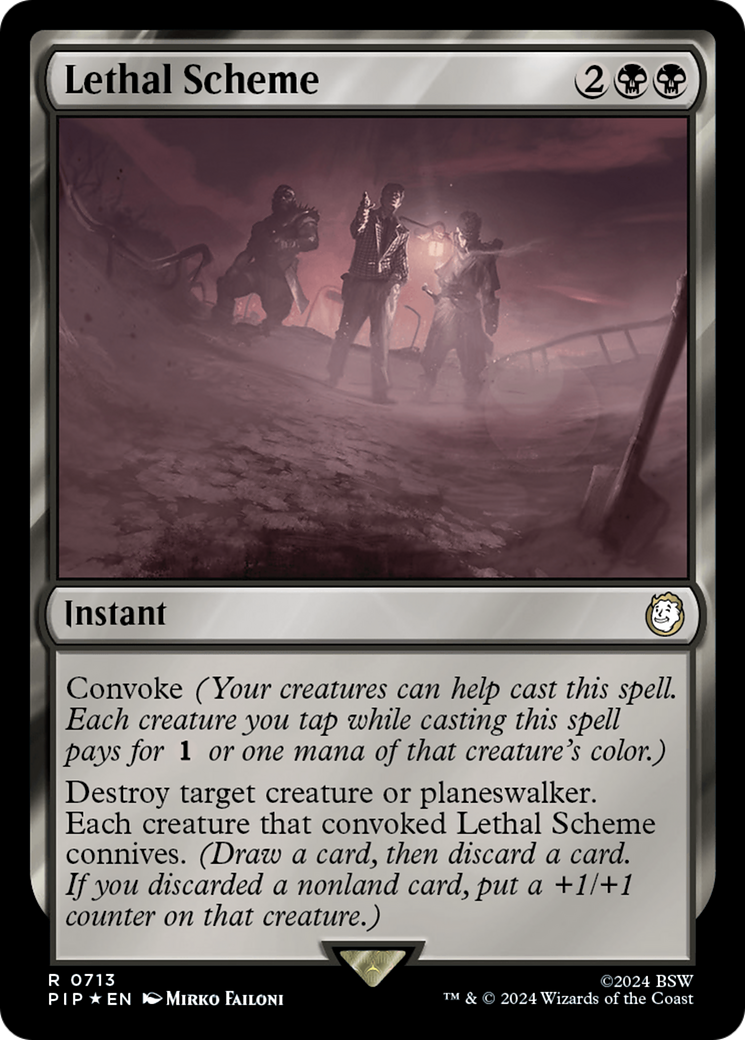 Lethal Scheme (Surge Foil) [Fallout] | Gear Gaming Bentonville