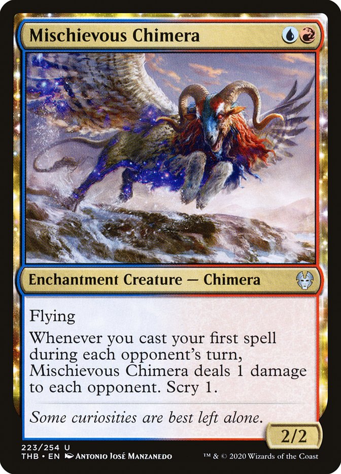 Mischievous Chimera [Theros Beyond Death] | Gear Gaming Bentonville