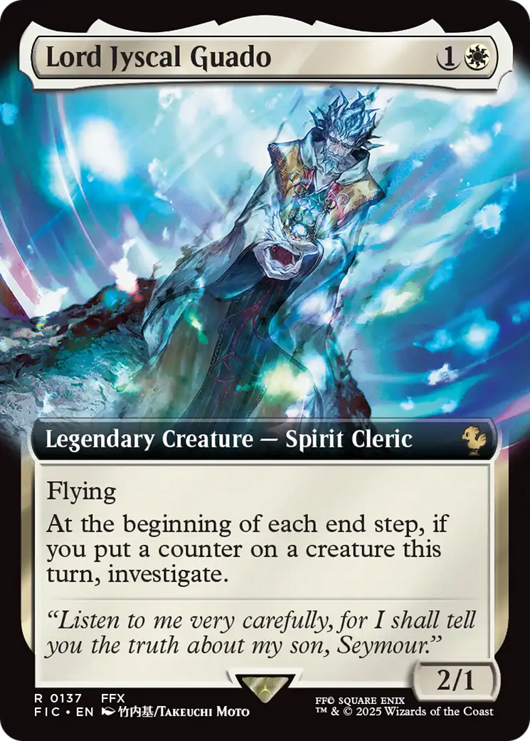 Lord Jyscal Guado (Extended Art) [FINAL FANTASY Commander] | Gear Gaming Bentonville
