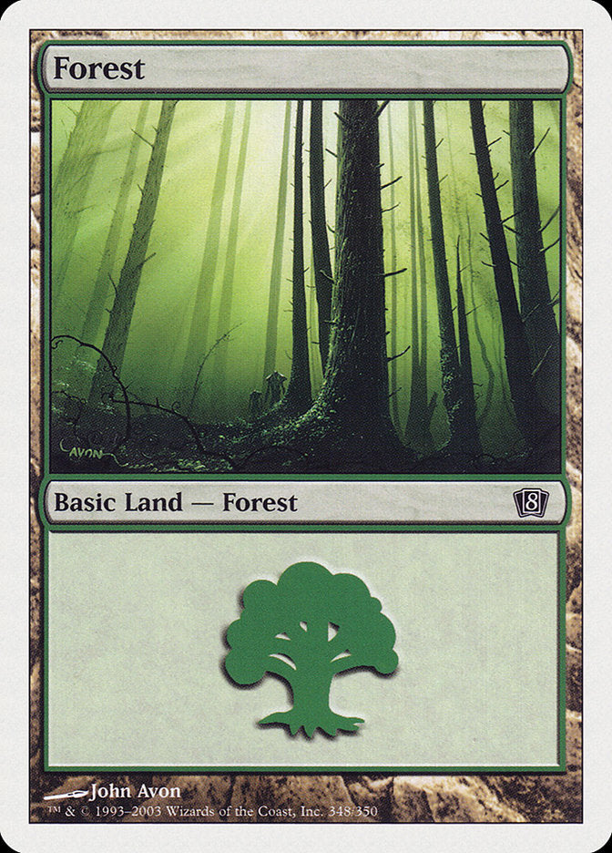 Forest (348) [Eighth Edition] | Gear Gaming Bentonville