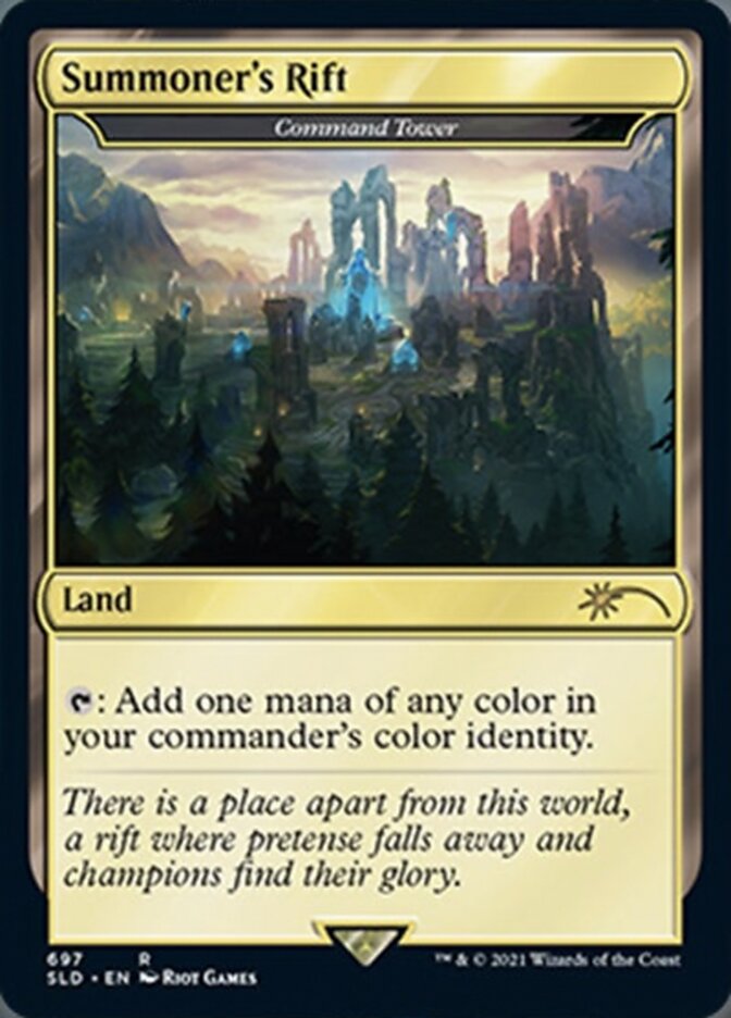 Command Tower - Summoner's Rift [Secret Lair Drop Promos] | Gear Gaming Bentonville