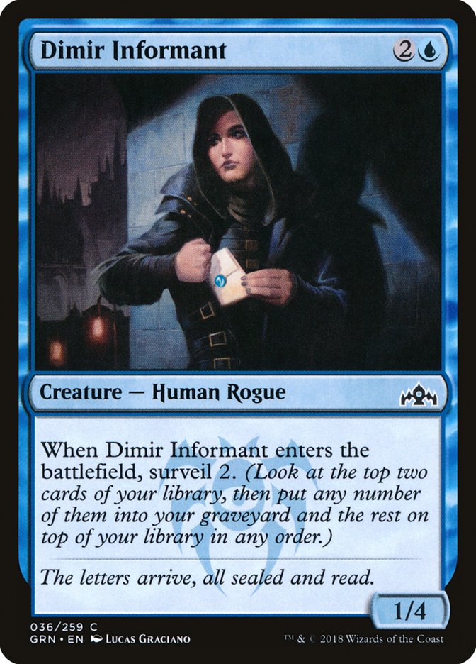 Dimir Informant [Guilds of Ravnica] | Gear Gaming Bentonville