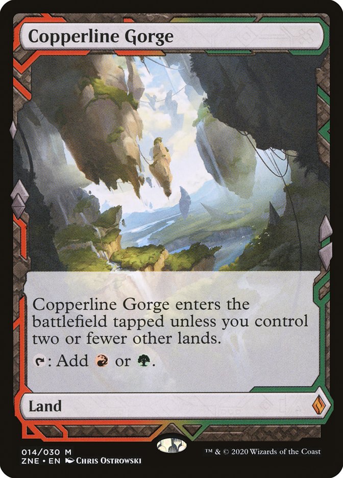 Copperline Gorge (Expeditions) [Zendikar Rising Expeditions] | Gear Gaming Bentonville