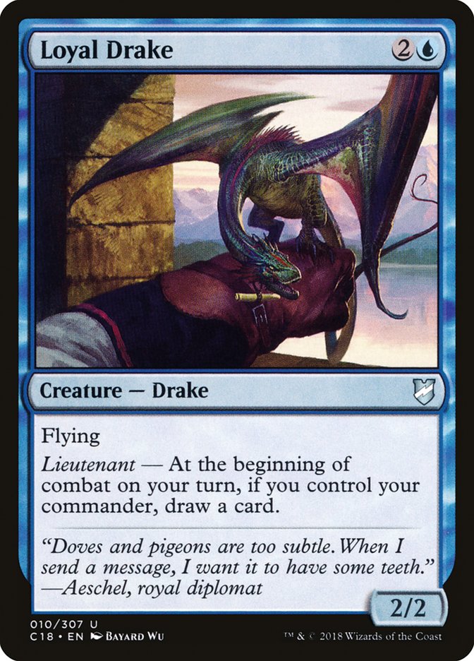 Loyal Drake [Commander 2018] | Gear Gaming Bentonville