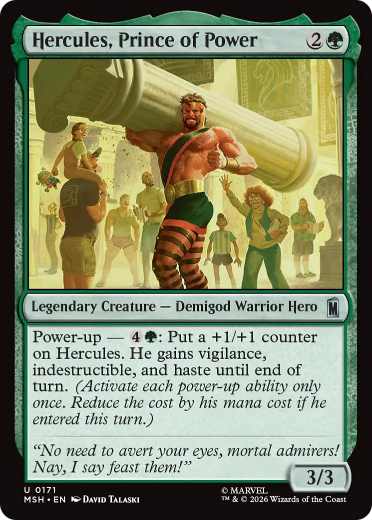 Hercules, Prince of Power [Marvel Super Heroes] | Gear Gaming Bentonville