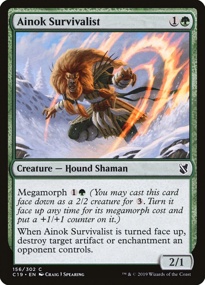 Ainok Survivalist [Commander 2019] | Gear Gaming Bentonville