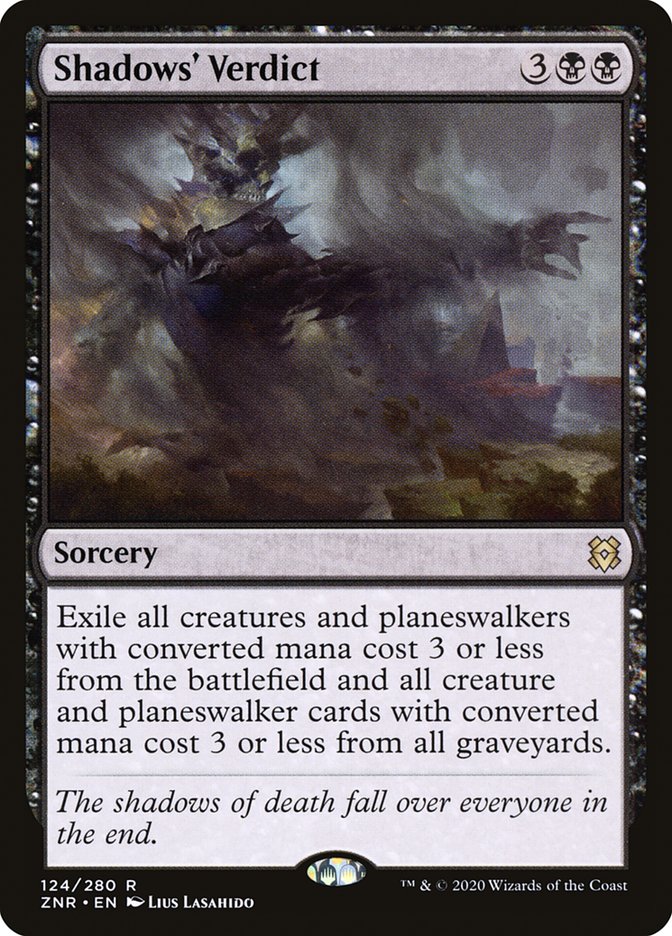 Shadows' Verdict [Zendikar Rising] | Gear Gaming Bentonville