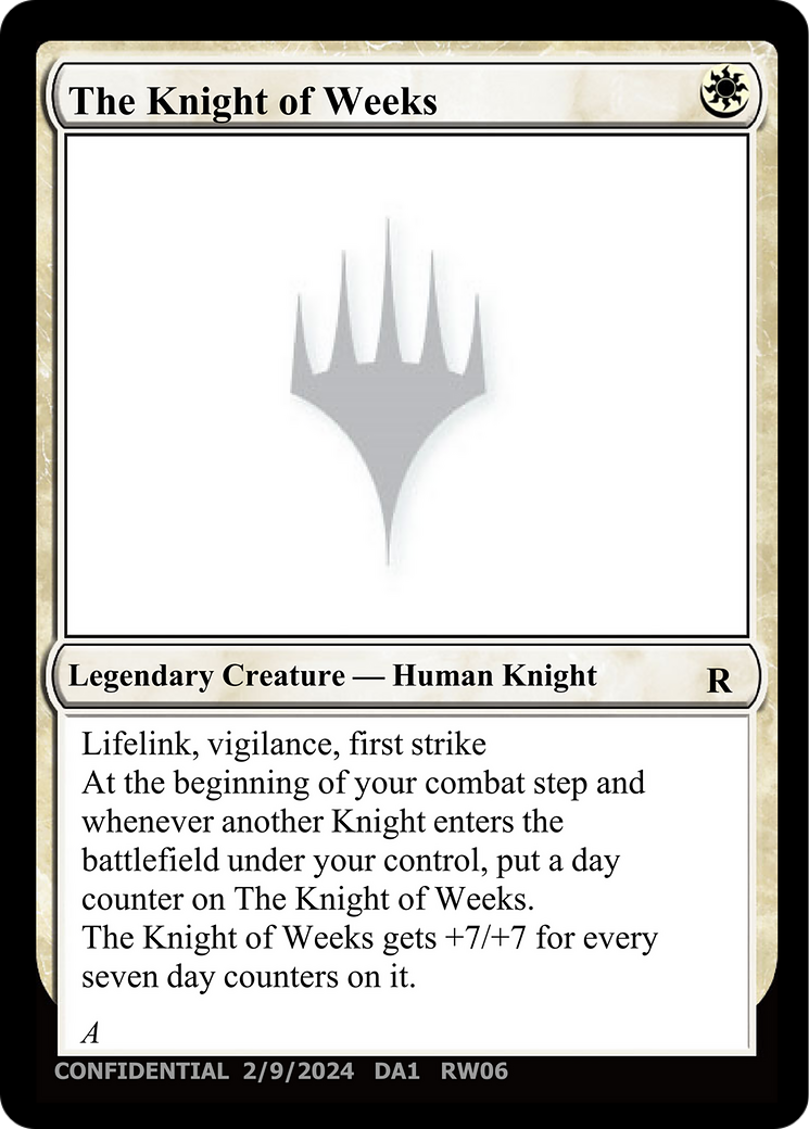 The Knight of Weeks [Unknown Event] | Gear Gaming Bentonville