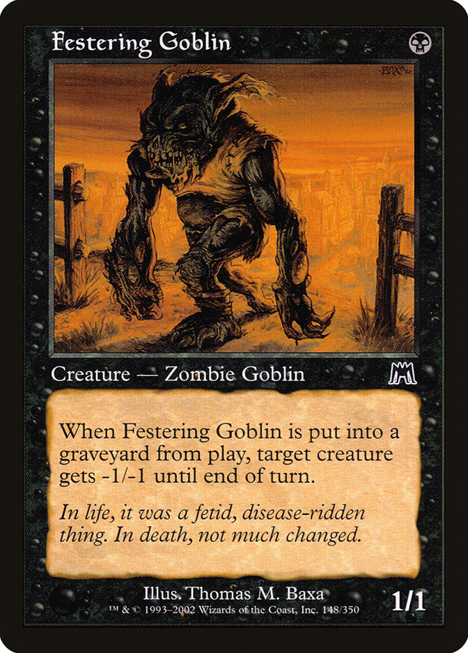 Festering Goblin [Onslaught] | Gear Gaming Bentonville