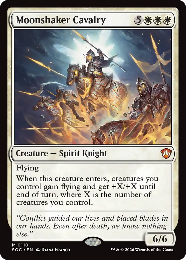 Moonshaker Cavalry [Secrets of Strixhaven Commander] | Gear Gaming Bentonville