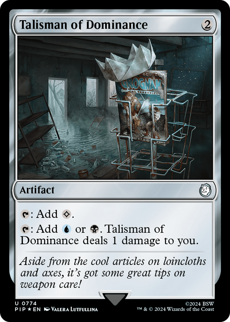 Talisman of Dominance (Surge Foil) [Fallout] | Gear Gaming Bentonville