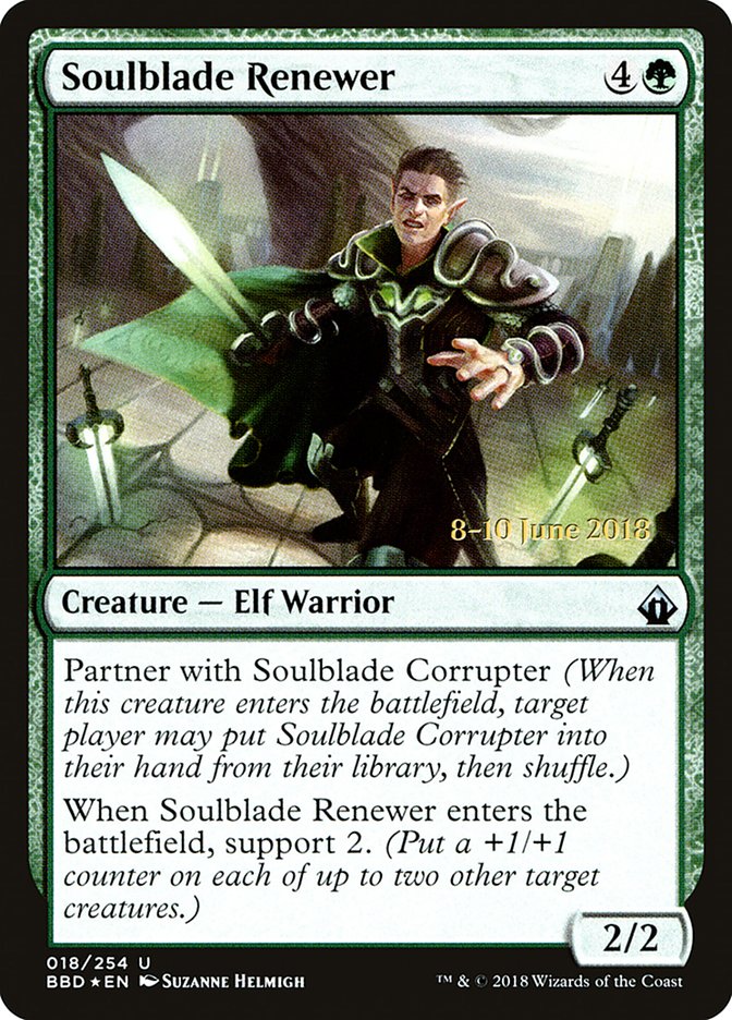 Soulblade Renewer [Battlebond Prerelease Promos] | Gear Gaming Bentonville