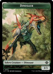 Dinosaur Egg // Dinosaur (0010) Double-Sided Token [The Lost Caverns of Ixalan Tokens] | Gear Gaming Bentonville