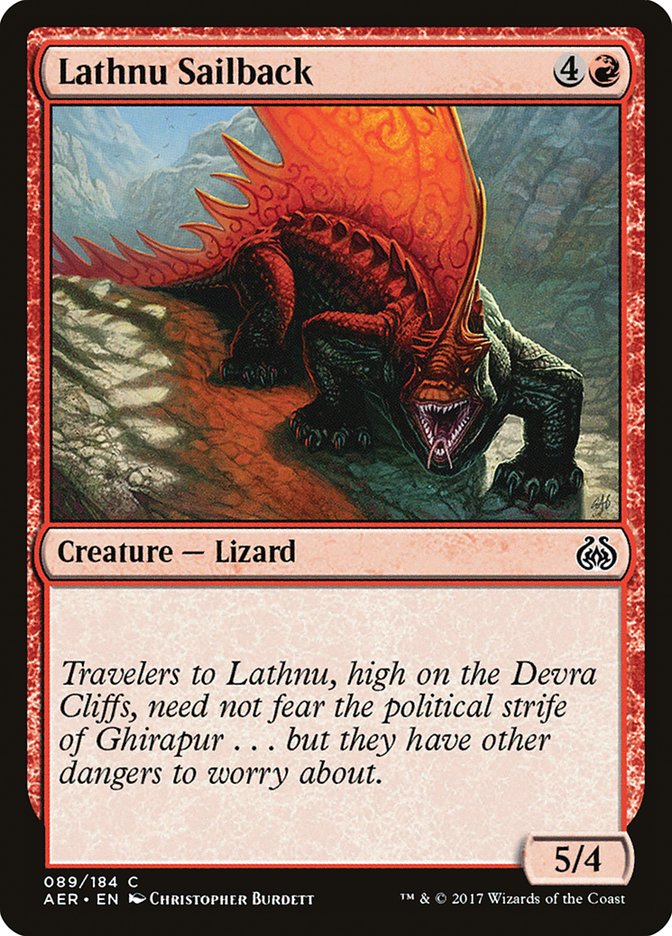 Lathnu Sailback [Aether Revolt] | Gear Gaming Bentonville