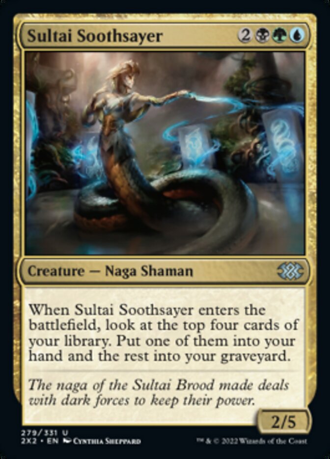 Sultai Soothsayer [Double Masters 2022] | Gear Gaming Bentonville