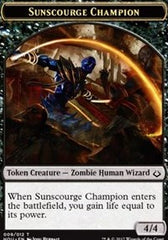 Sunscourge Champion // Zombie Double-Sided Token [Hour of Devastation Tokens] | Gear Gaming Bentonville