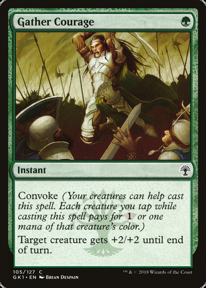 Gather Courage [Guilds of Ravnica Guild Kit] | Gear Gaming Bentonville