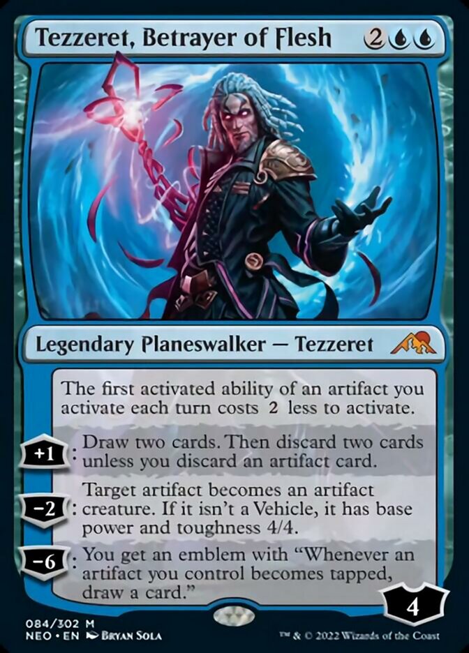 Tezzeret, Betrayer of Flesh [Kamigawa: Neon Dynasty] | Gear Gaming Bentonville