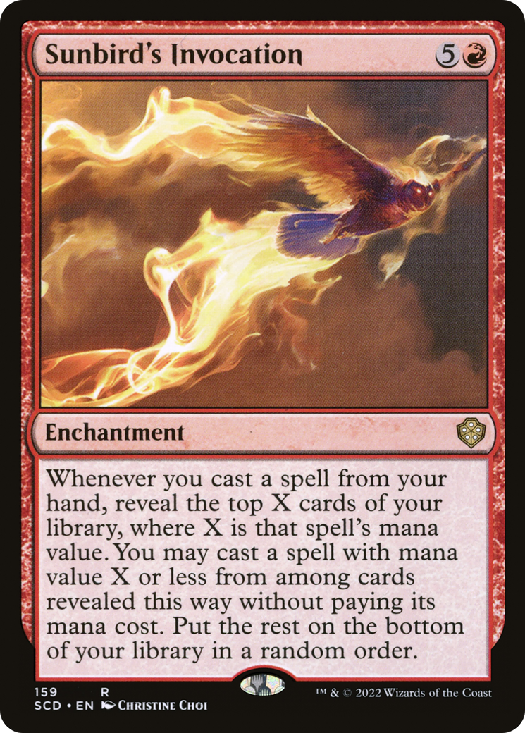 Sunbird's Invocation [Starter Commander Decks] | Gear Gaming Bentonville
