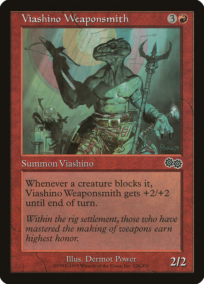 Viashino Weaponsmith [Urza's Saga] | Gear Gaming Bentonville