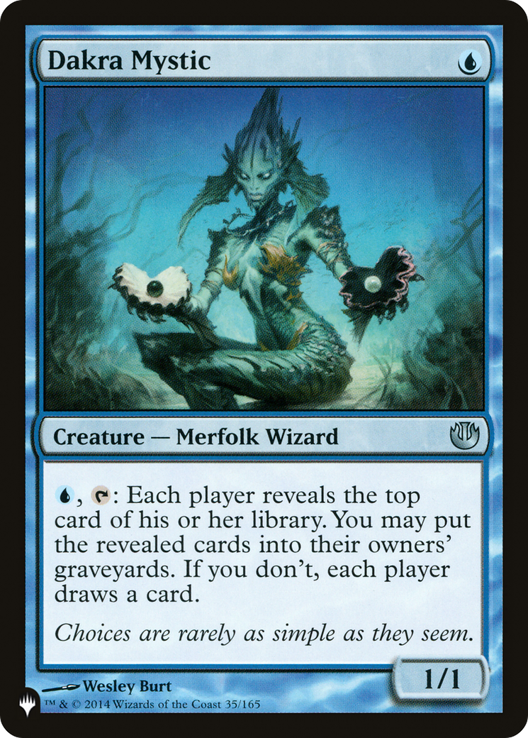 Dakra Mystic [The List Reprints] | Gear Gaming Bentonville