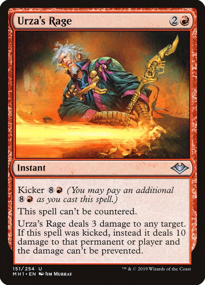 Urza's Rage [Modern Horizons] | Gear Gaming Bentonville