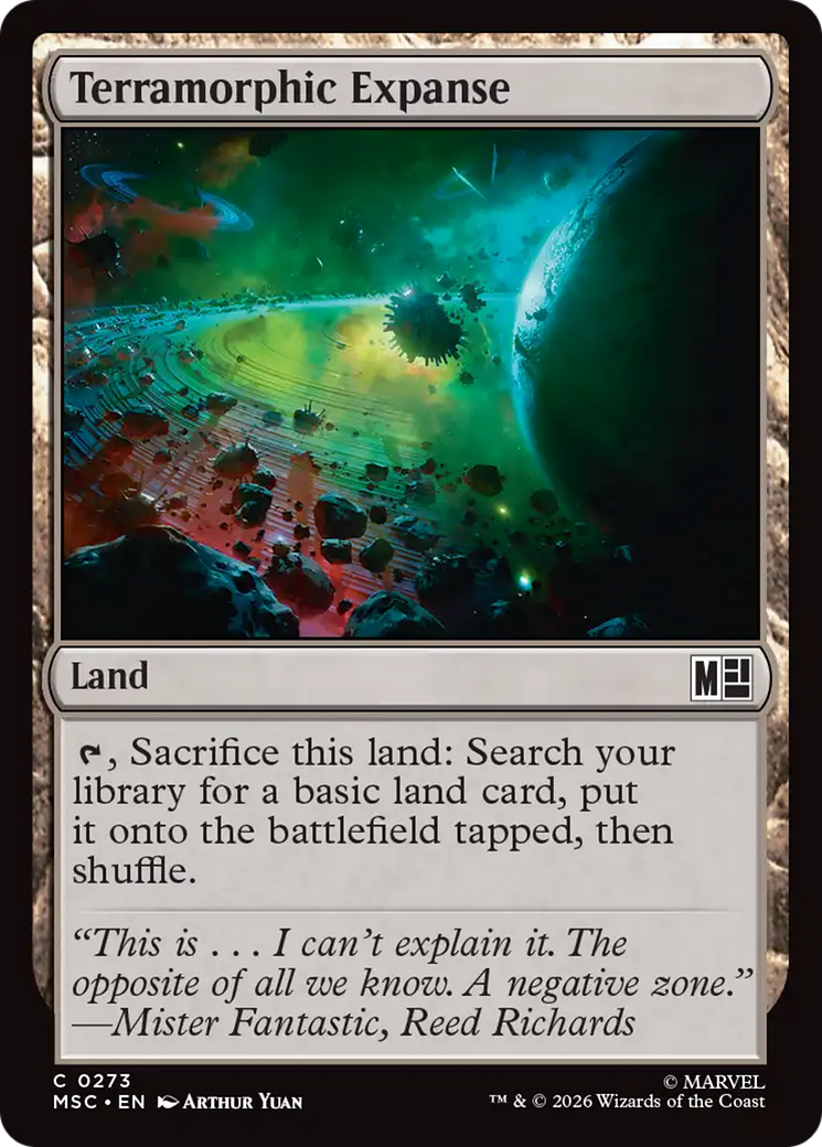 Terramorphic Expanse (0273) [Marvel Super Heroes Commander] | Gear Gaming Bentonville