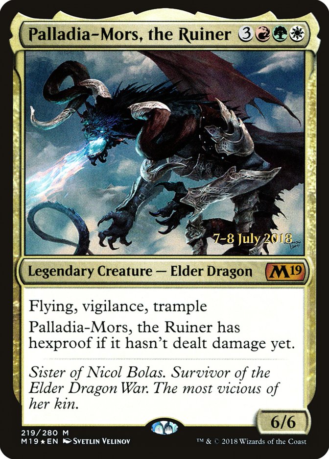 Palladia-Mors, the Ruiner [Core Set 2019 Prerelease Promos] | Gear Gaming Bentonville