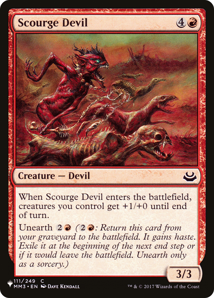 Scourge Devil [The List Reprints] | Gear Gaming Bentonville