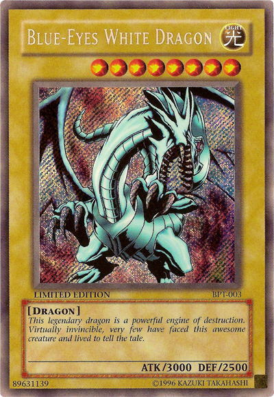 Blue-Eyes White Dragon [BPT-003] Secret Rare | Gear Gaming Bentonville