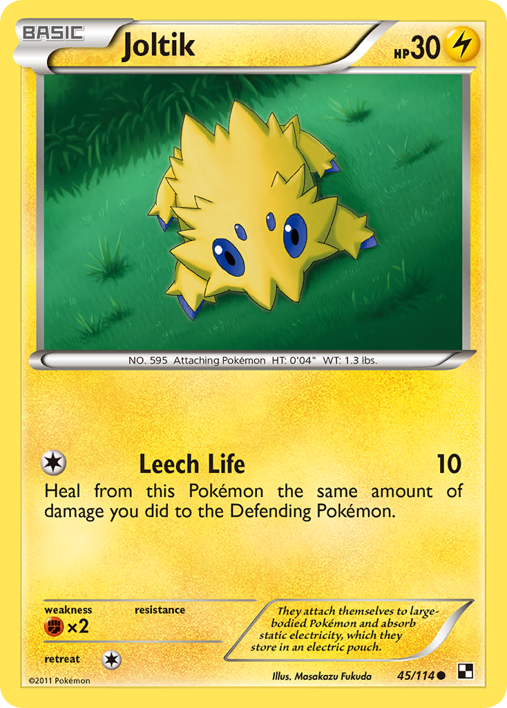 Joltik (45/114) [Black & White: Base Set] | Gear Gaming Bentonville