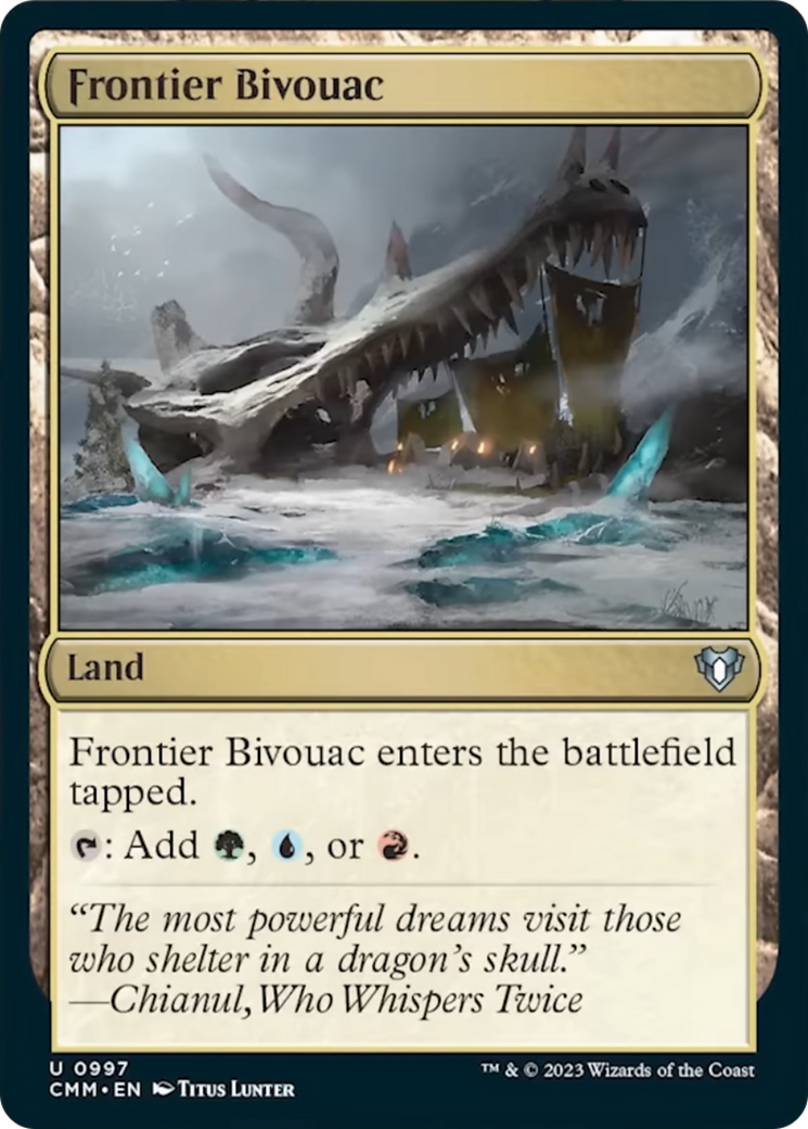 Frontier Bivouac [Commander Masters] | Gear Gaming Bentonville