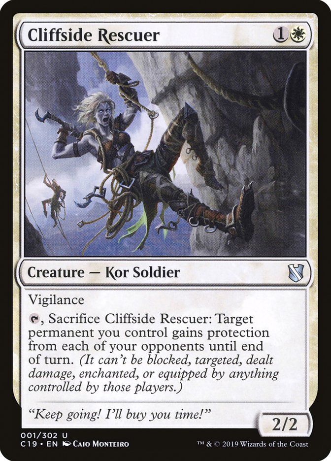 Cliffside Rescuer [Commander 2019] | Gear Gaming Bentonville