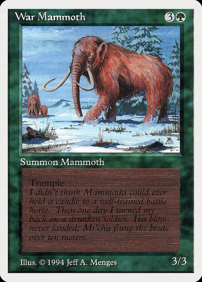 War Mammoth [Summer Magic / Edgar] | Gear Gaming Bentonville
