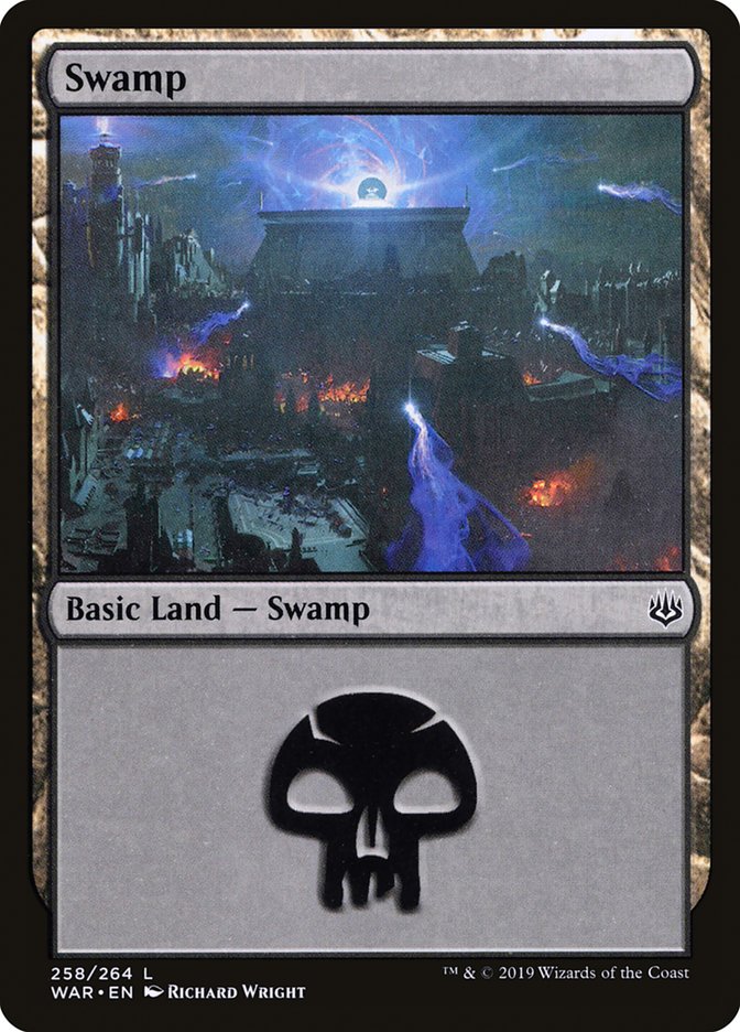 Swamp (258) [War of the Spark] | Gear Gaming Bentonville