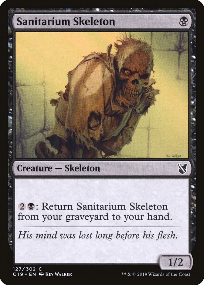 Sanitarium Skeleton [Commander 2019] | Gear Gaming Bentonville