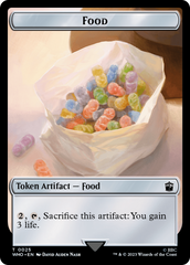 Alien // Food (0025) Double-Sided Token [Doctor Who Tokens] | Gear Gaming Bentonville