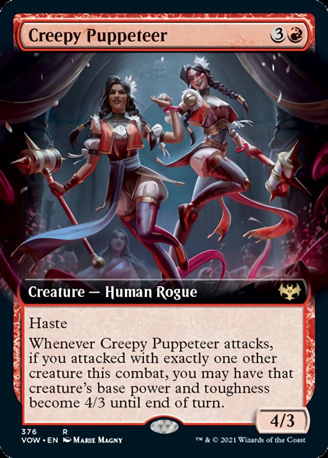 Creepy Puppeteer (Extended Art) [Innistrad: Crimson Vow] | Gear Gaming Bentonville