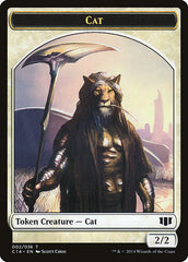 Angel // Cat Double-Sided Token [Commander 2014 Tokens] | Gear Gaming Bentonville