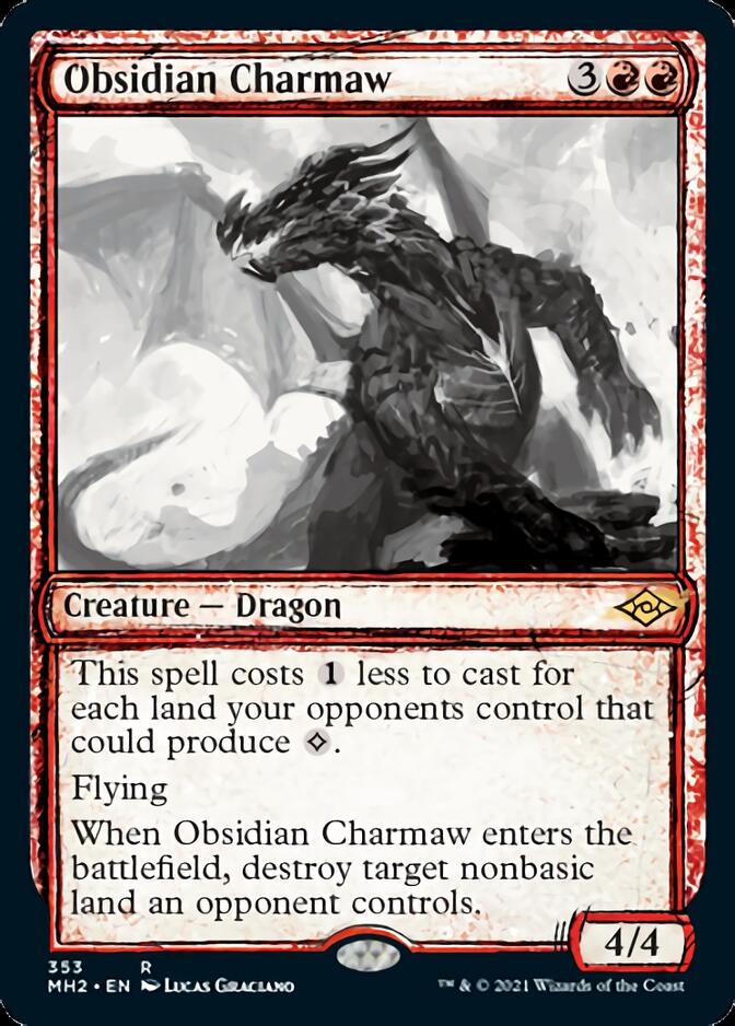 Obsidian Charmaw (Sketch) [Modern Horizons 2] | Gear Gaming Bentonville