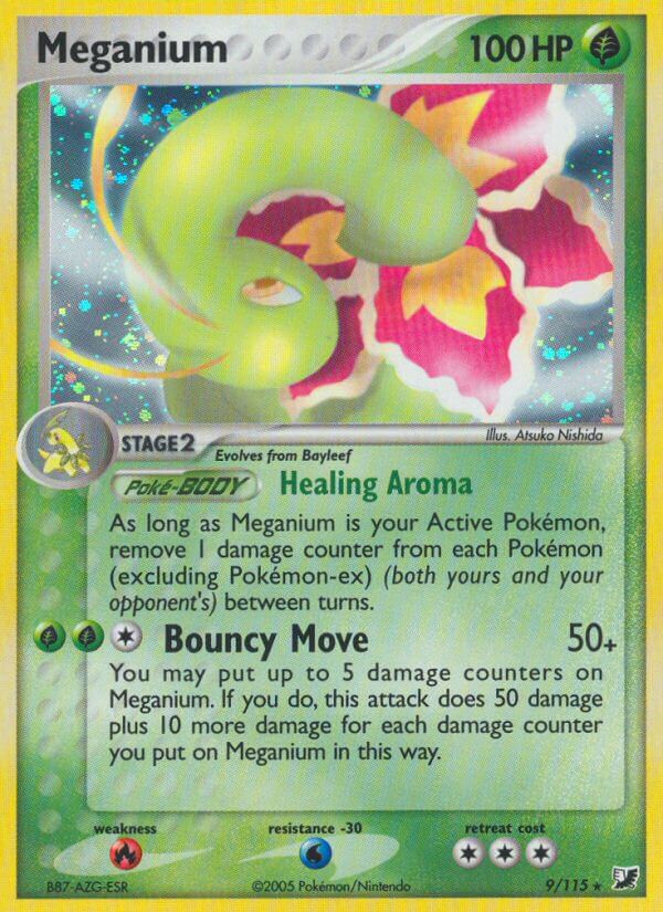 Meganium (9/115) (Theme Deck Exclusive) [EX: Unseen Forces] | Gear Gaming Bentonville