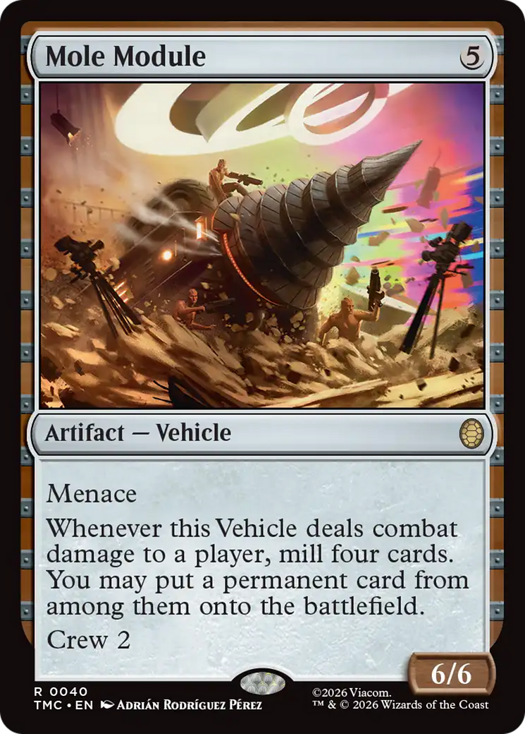 Mole Module [Teenage Mutant Ninja Turtles Commander] | Gear Gaming Bentonville