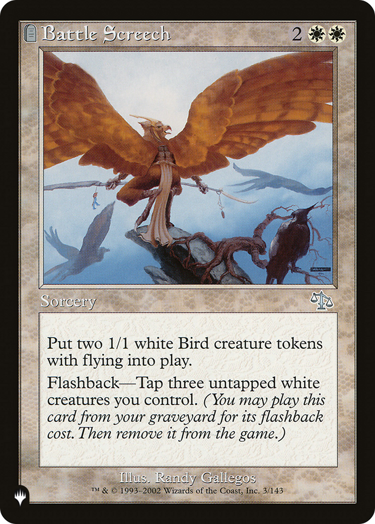 Battle Screech [The List Reprints] | Gear Gaming Bentonville